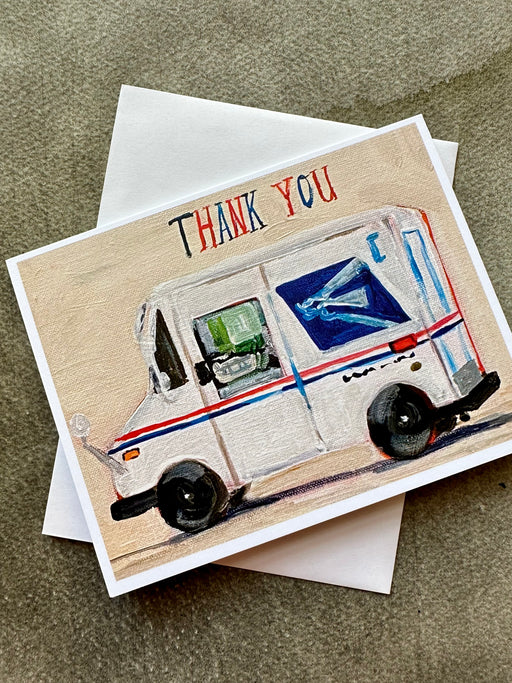 "Thank You USPS" Card by Mindy Carpenter