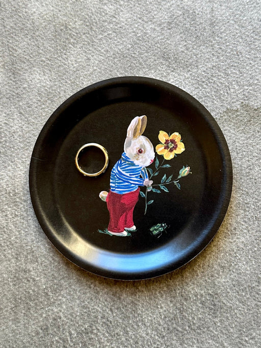 Nathalie Lete "Bunny" Mini Birchwood Tray