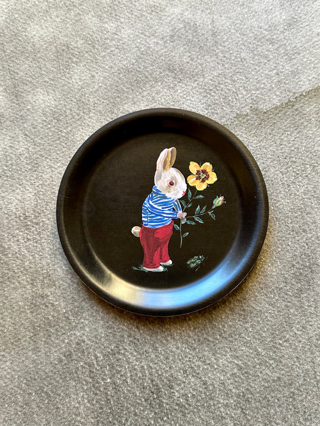 Nathalie Lete "Bunny" Mini Birchwood Tray