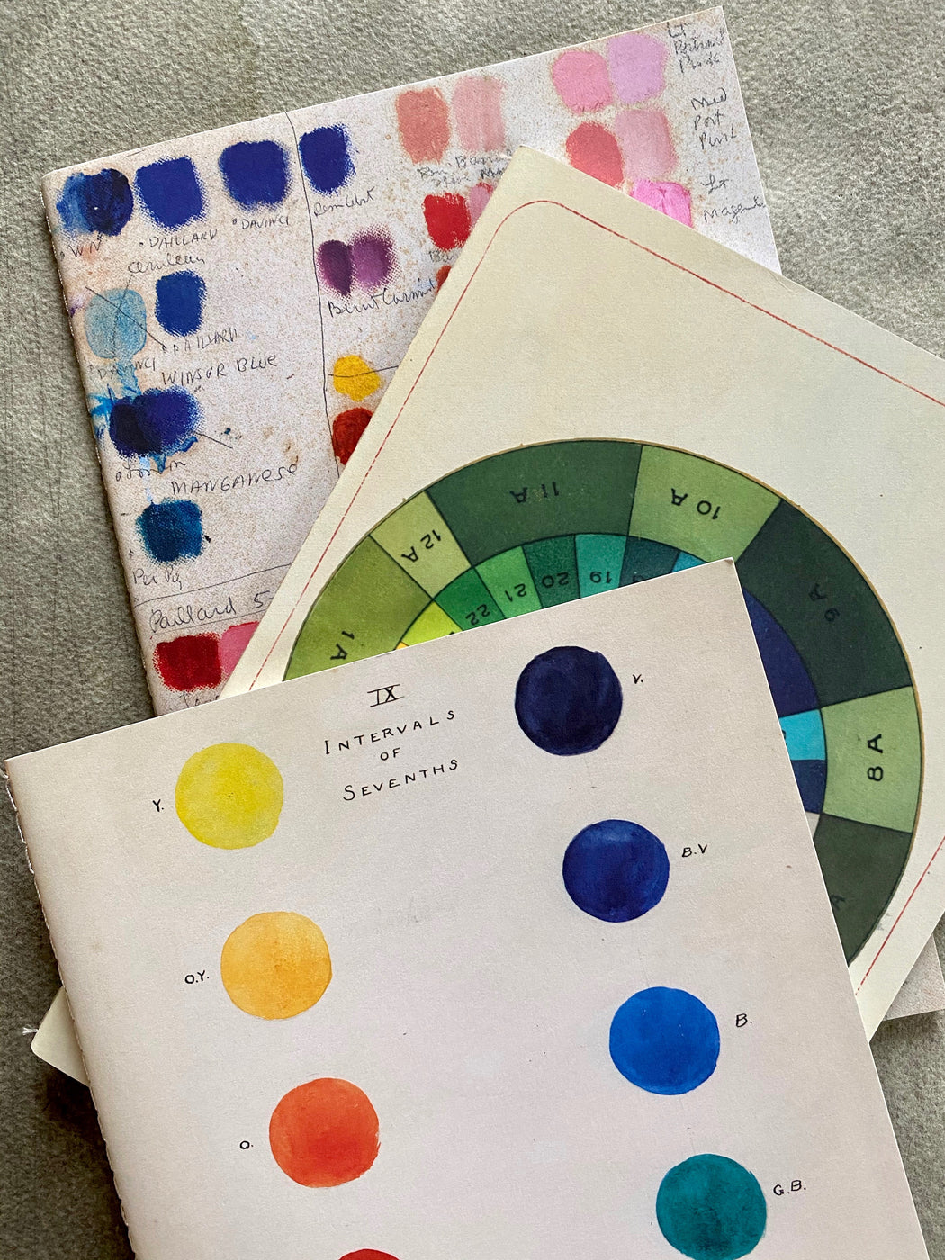 John Derian "Color Studies"  Notebooks