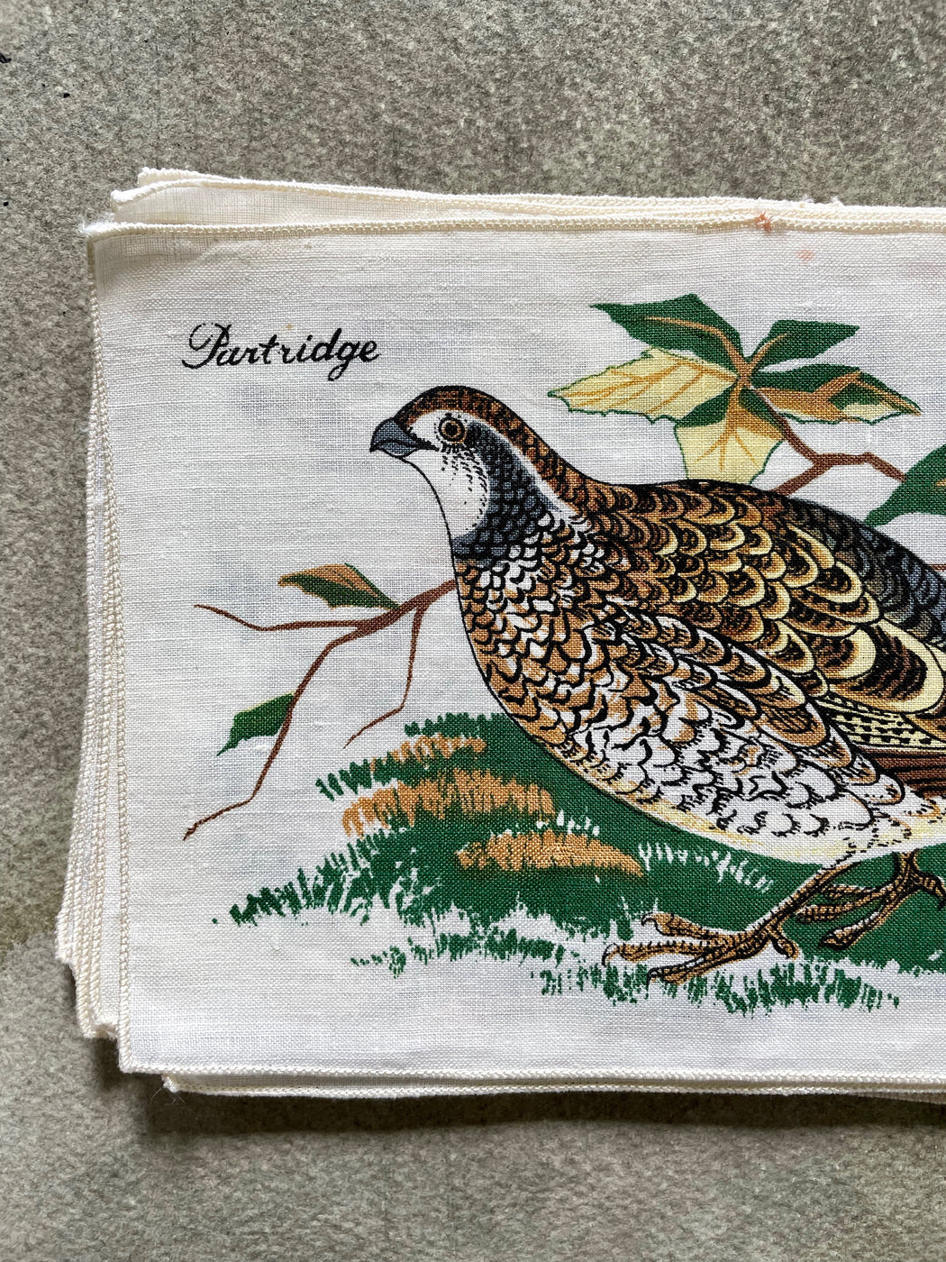 Vintage Cocktail Napkins - Birds and Waterfowl