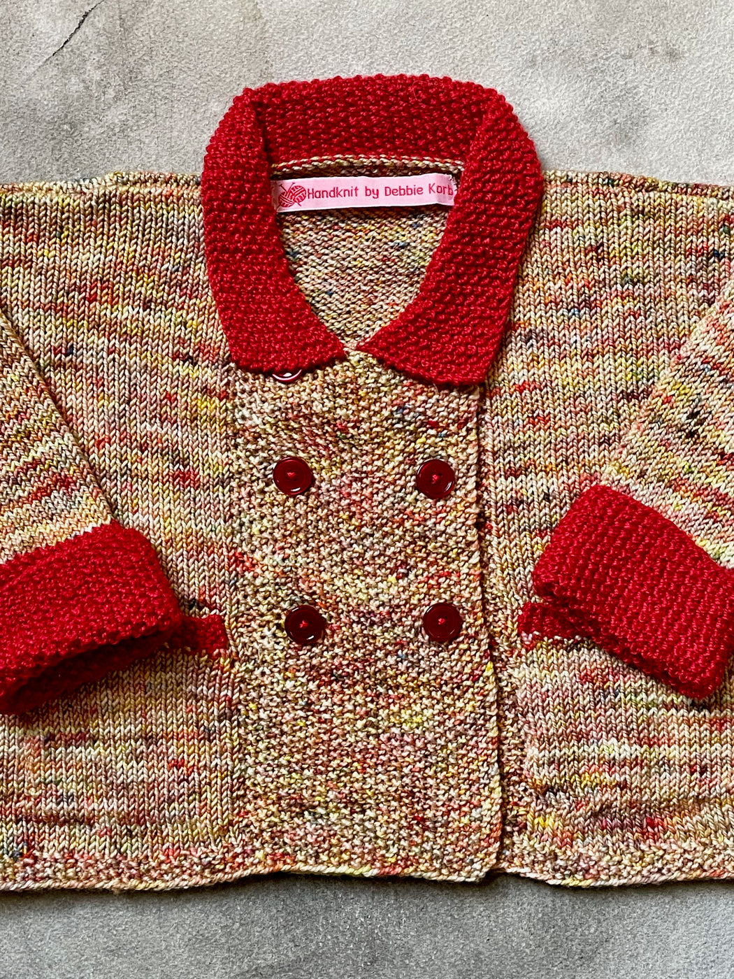 Aunt Debbie's Hand-Knit Children's Sweater (2 - 3 years)