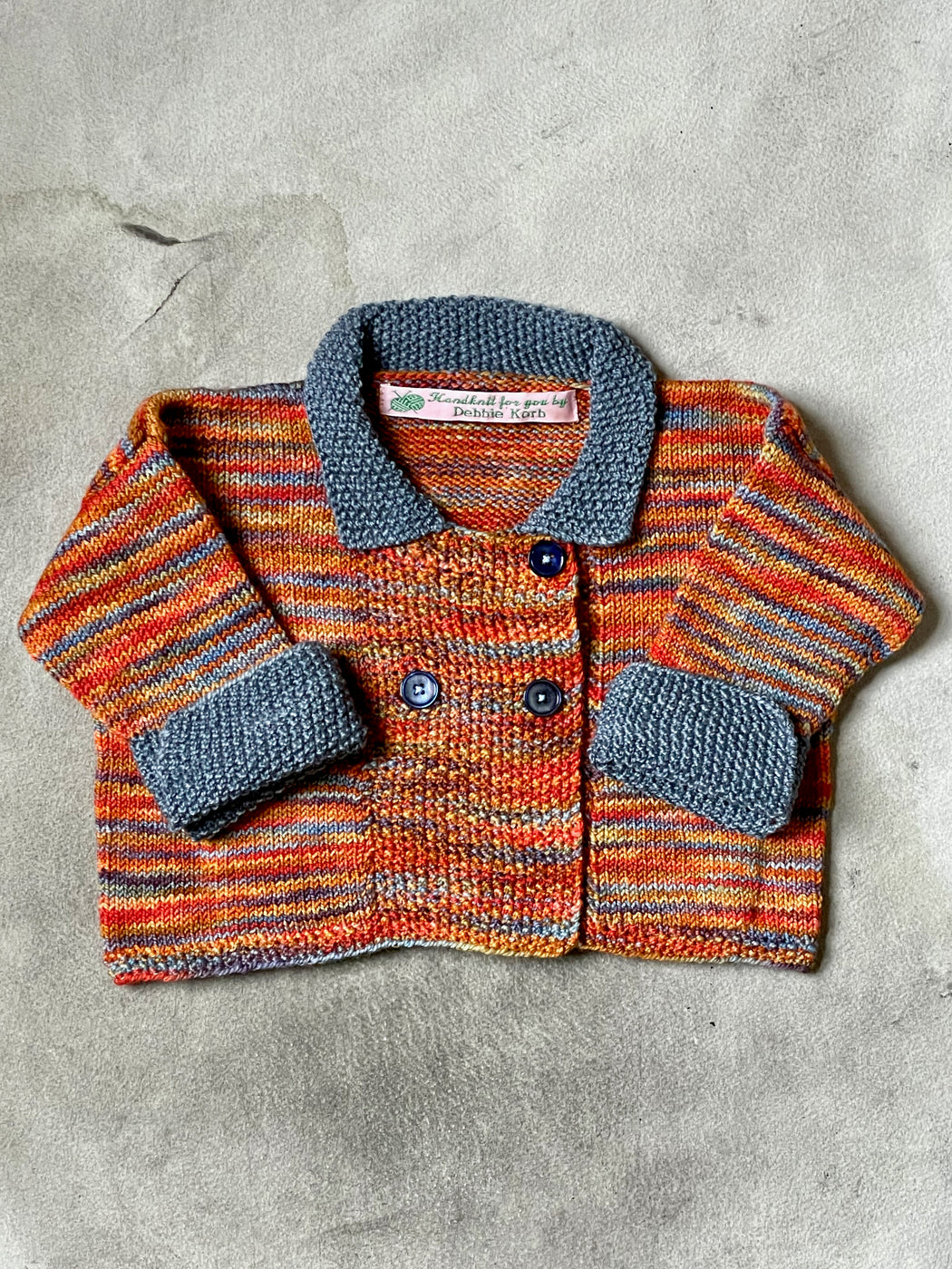 Aunt Debbie's Hand-Knit Children's Sweater (1 - 2 years)