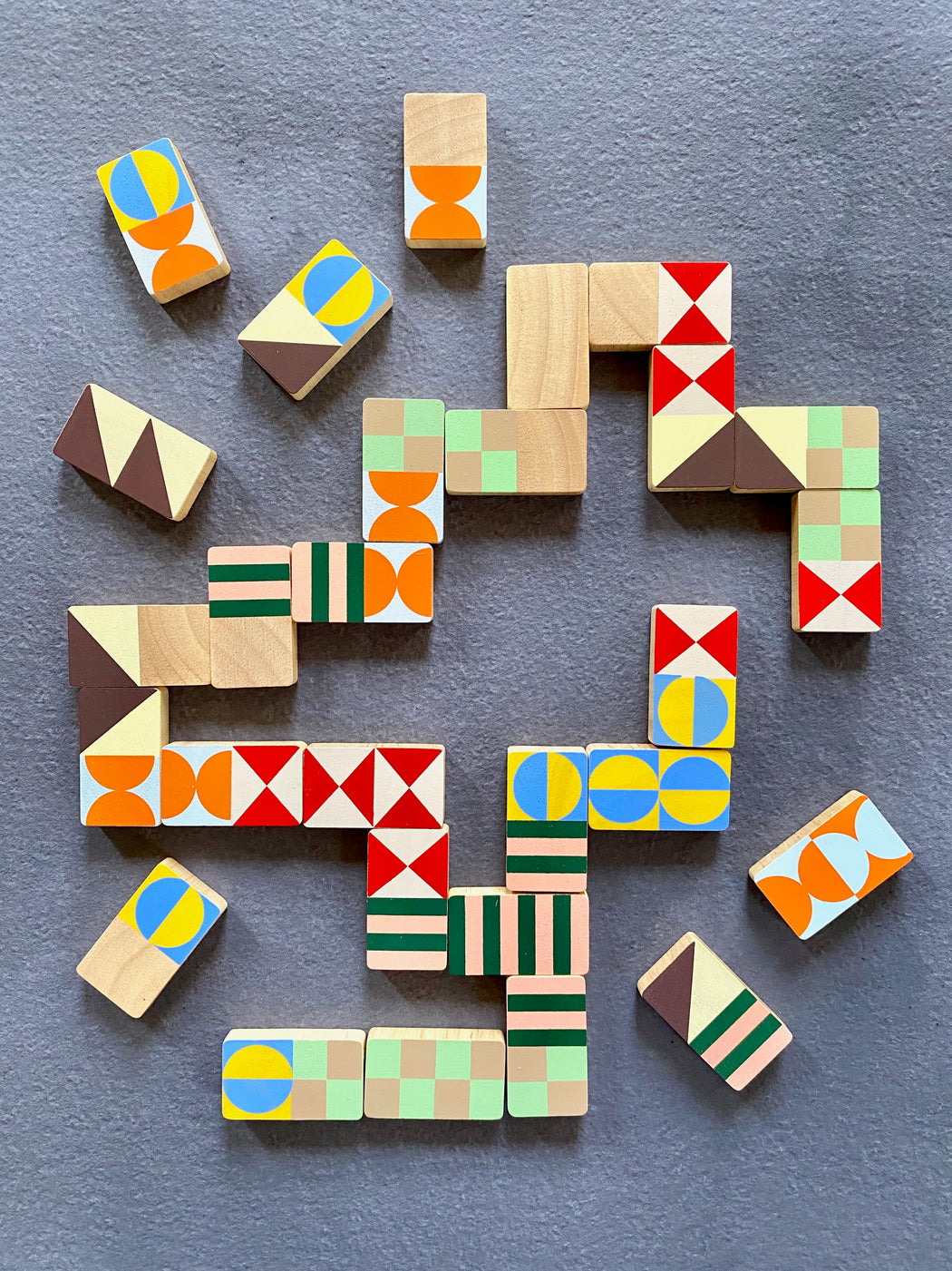 Geometric Dominoes by Panisa Khunprasert