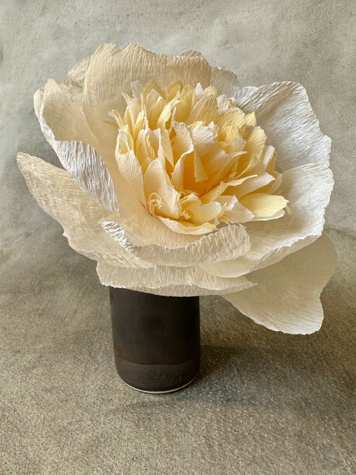 Paper Bowl Peony in a Vase