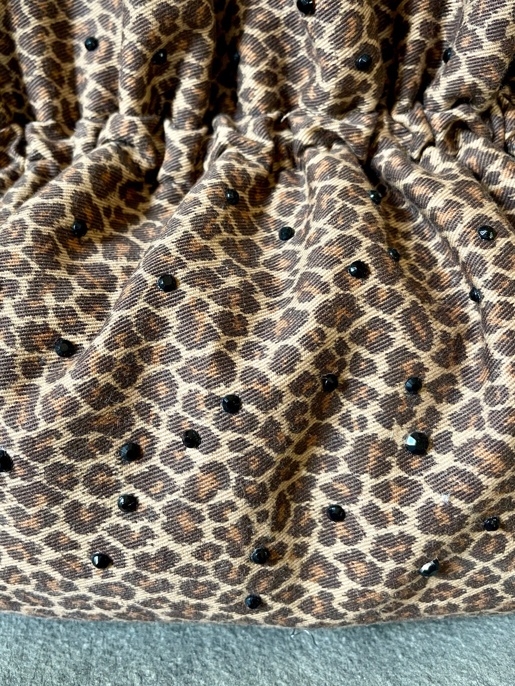 Carolyn Roberts "Sparkly Leopard" Purse