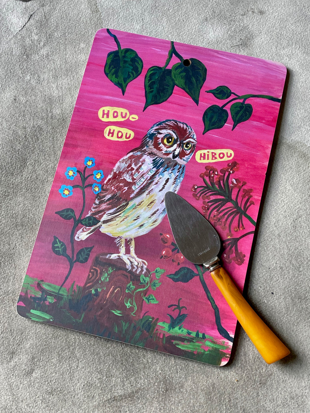 owl by Nathalie Lete  Whimsical art, Bird illustration, Art inspiration