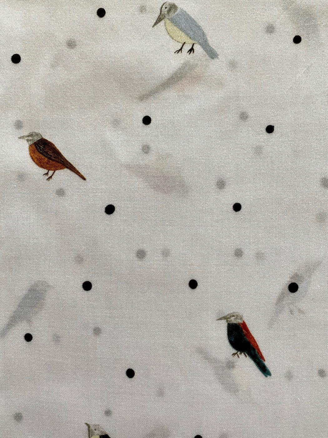 Japanese Kerchief "Bird Conversation"by Hana Akiyama