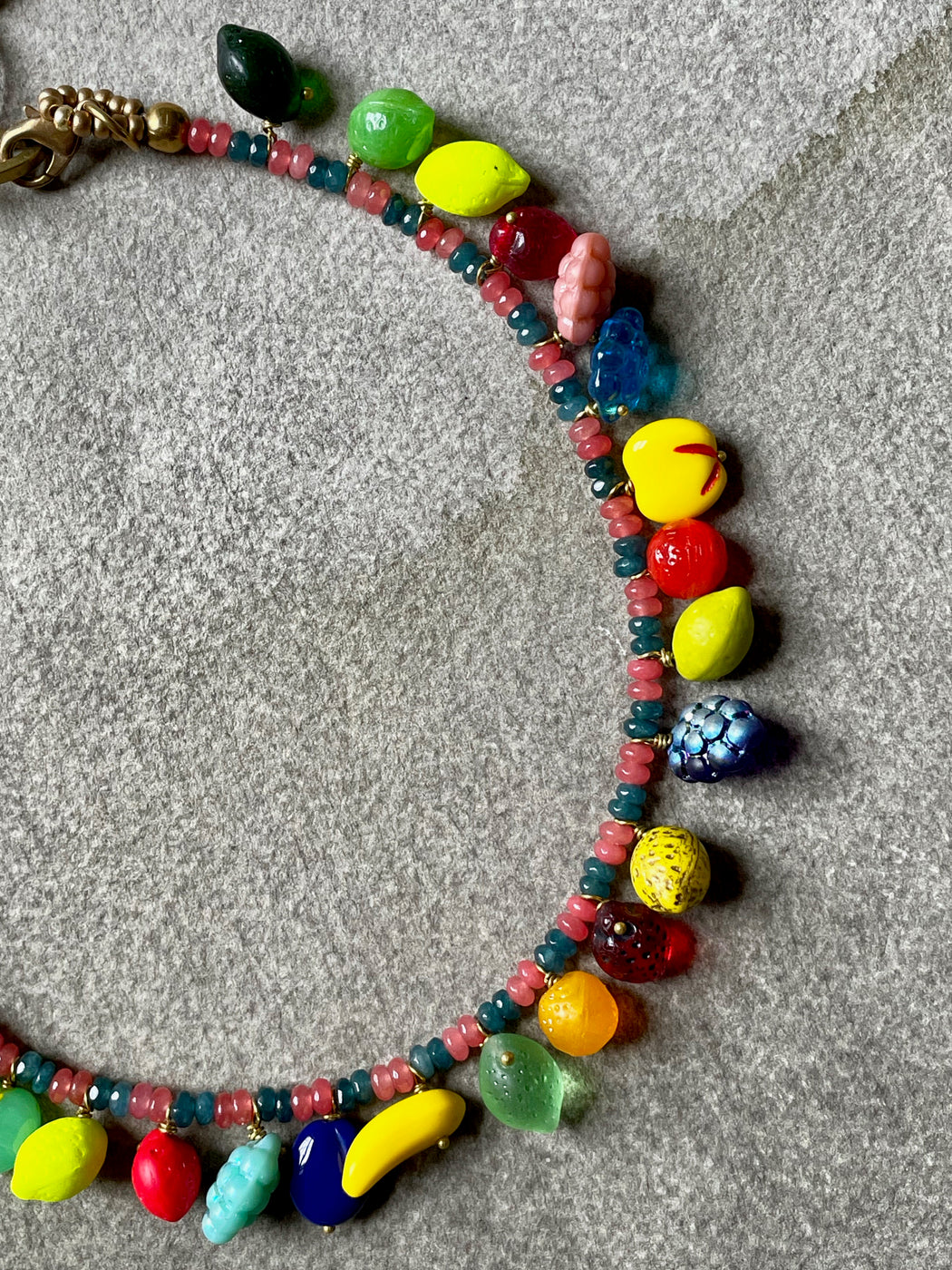 Vintage "Tutti Frutti" Necklace by Meredith Waterstraat