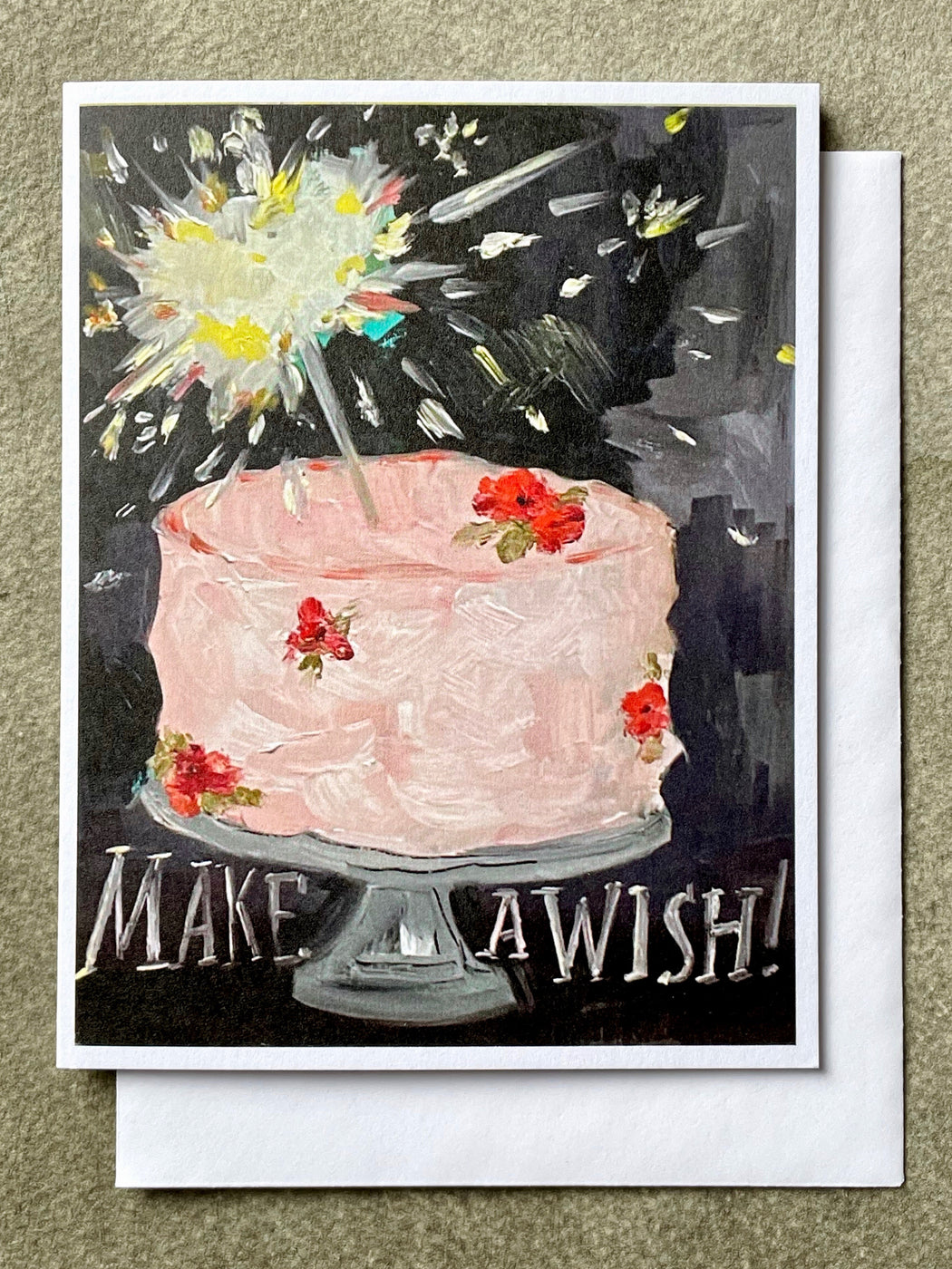 "Sparkle Cake" Card by Mindy Carpenter
