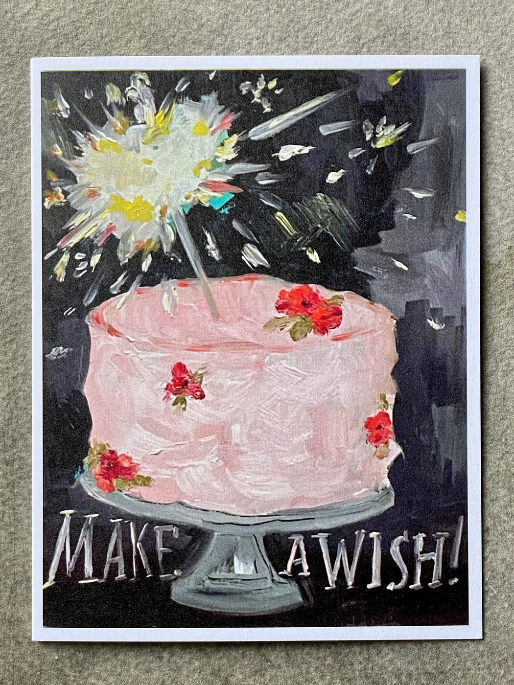 "Sparkle Cake" Card by Mindy Carpenter