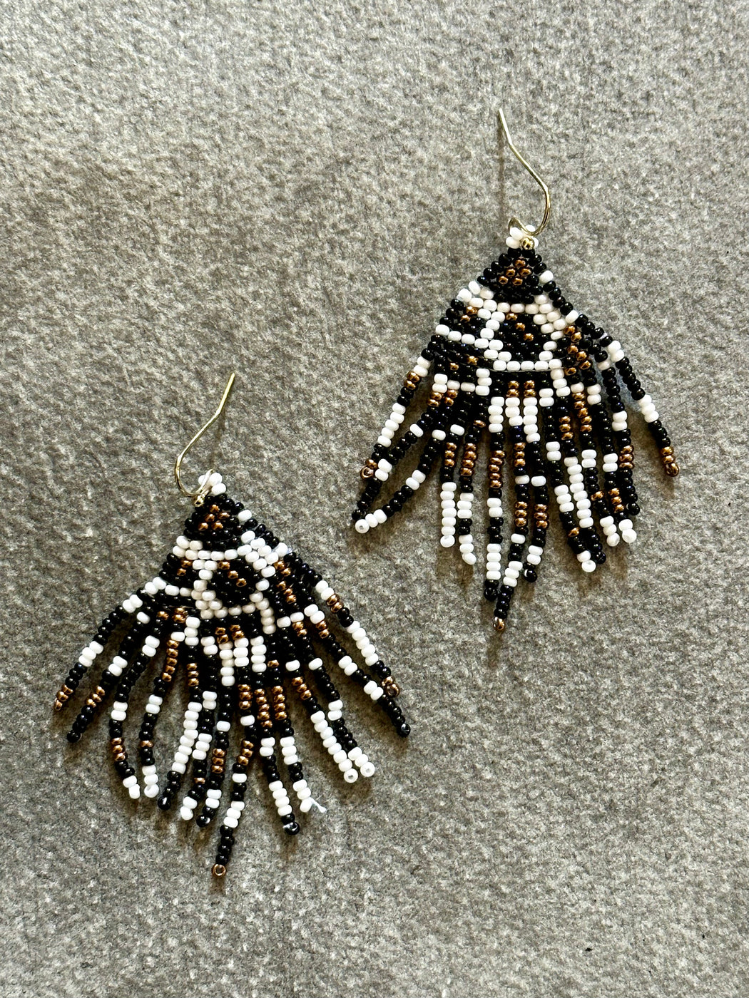 "Leopard" Beaded Earrings
