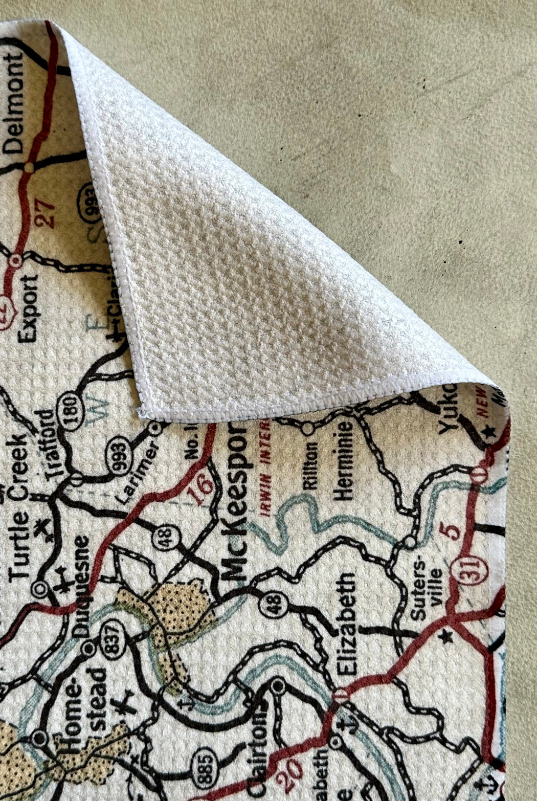 "Pittsburgh" Tea Towel