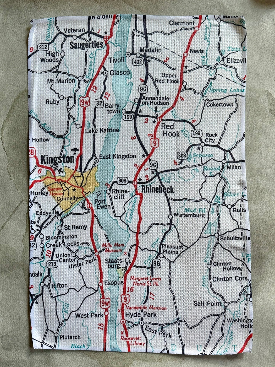 "Rhinebeck" Tea Towel