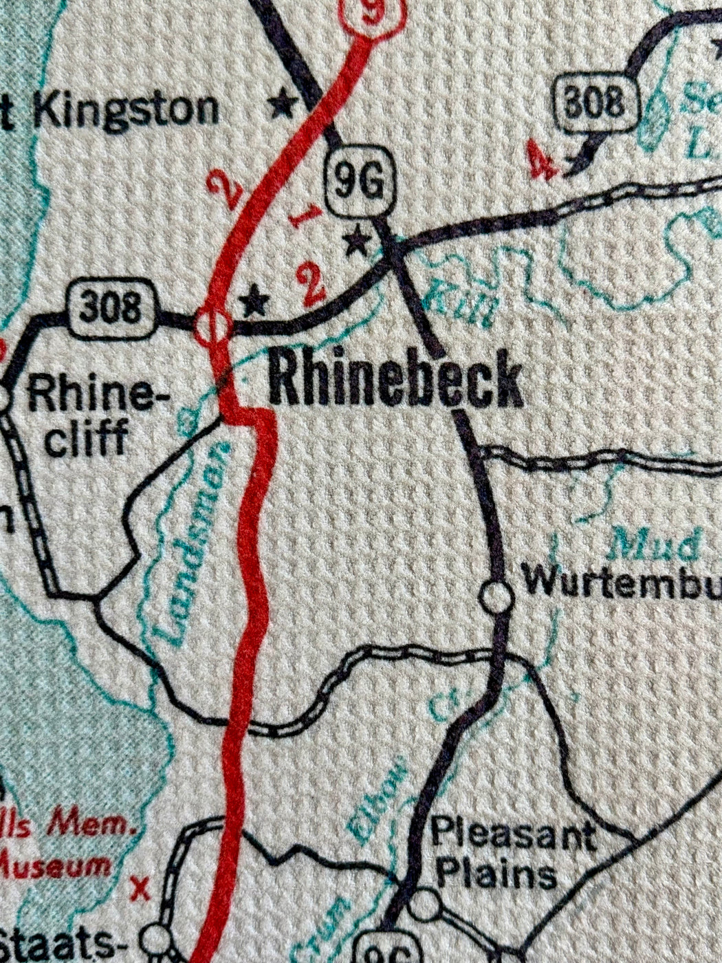 "Rhinebeck" Tea Towel