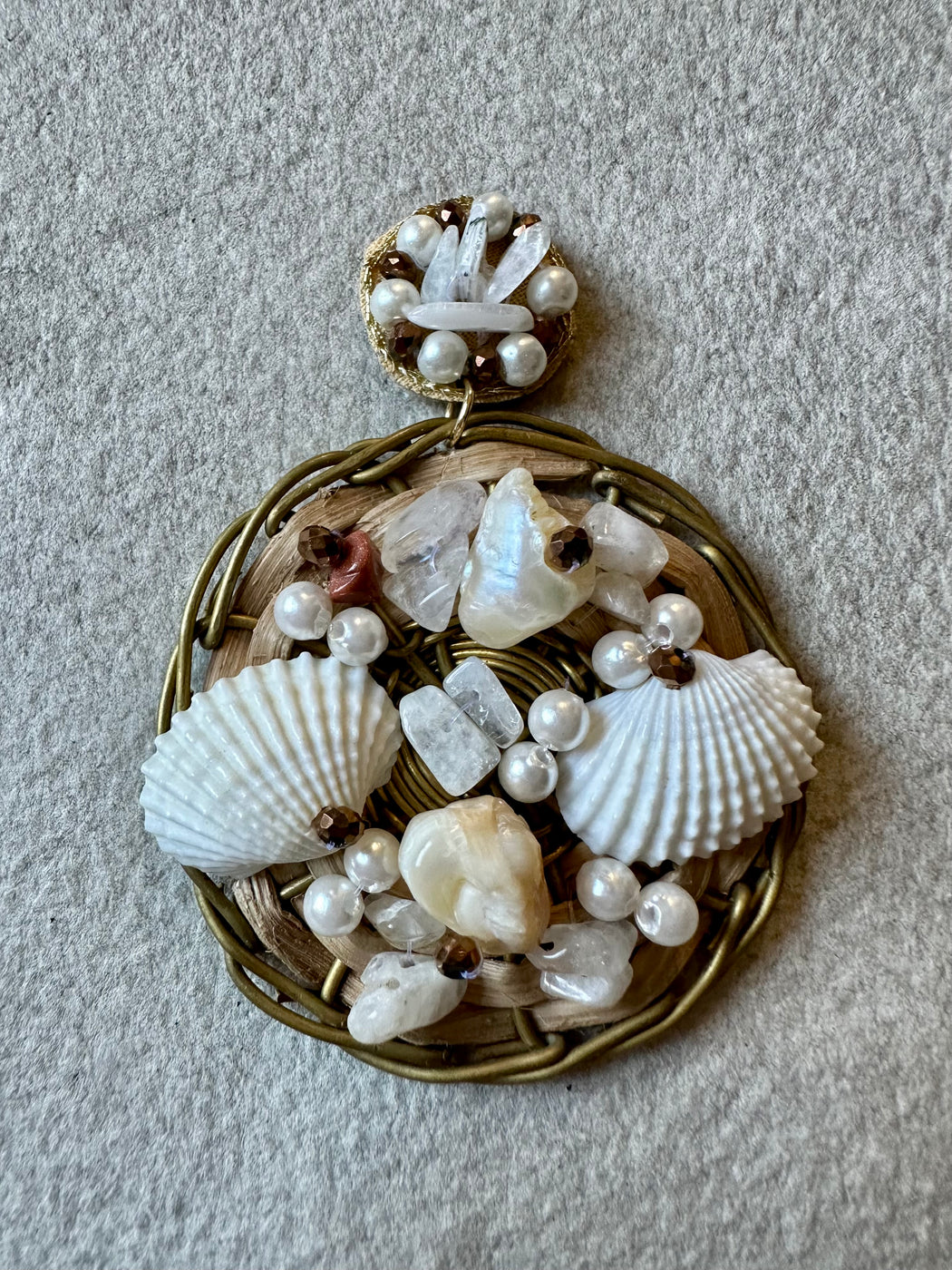 "By the Sea" Shell Earrings