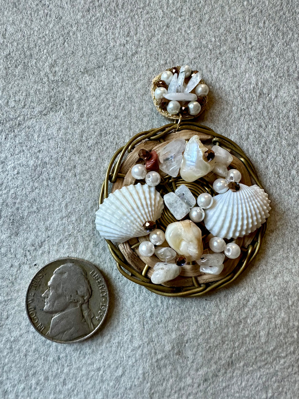 "By the Sea" Shell Earrings