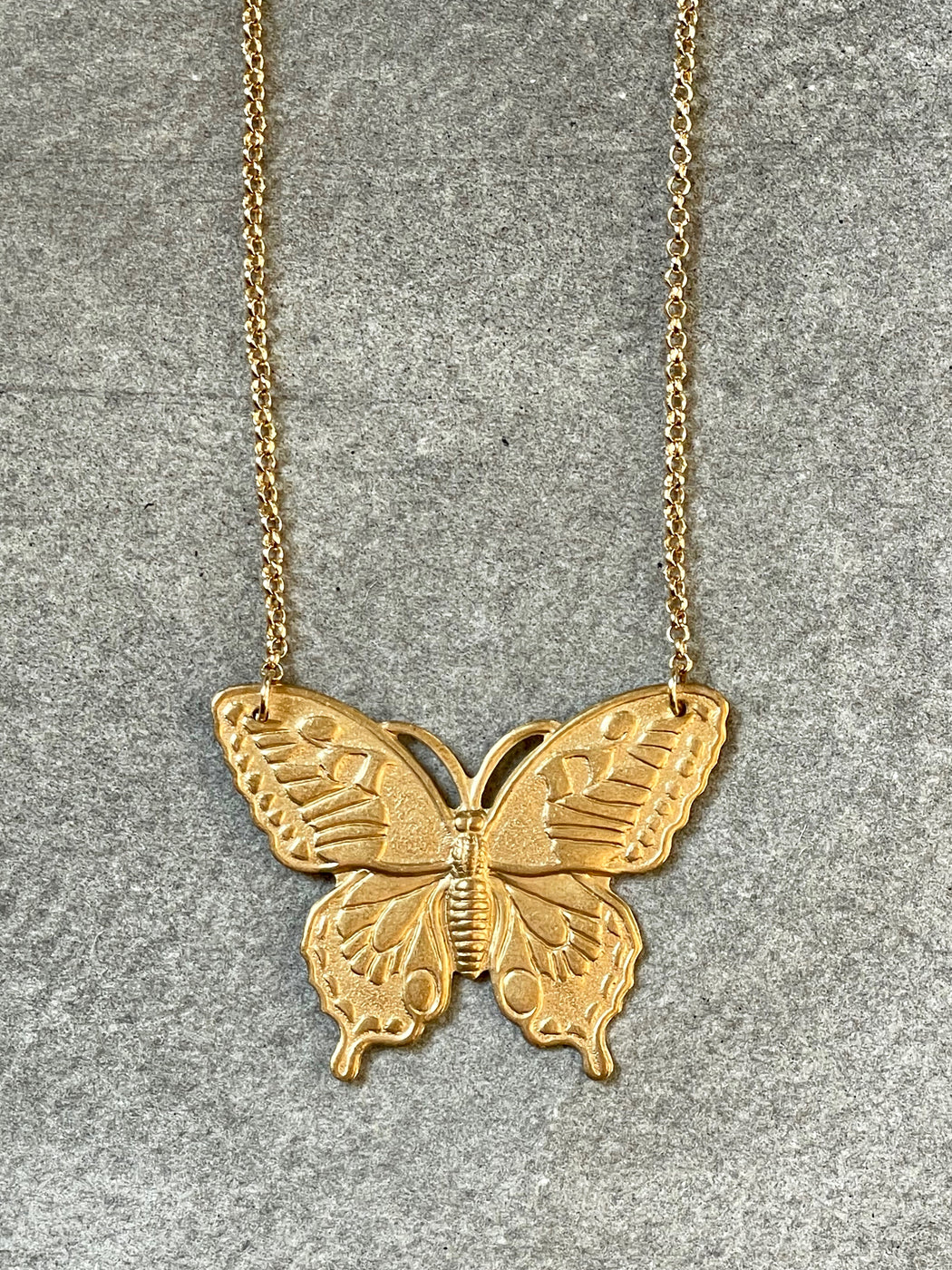 "Butterfly" Necklace by Collarbone