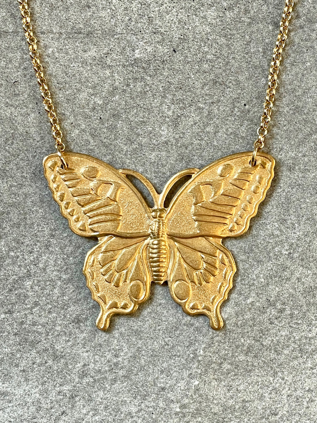 "Butterfly" Necklace by Collarbone