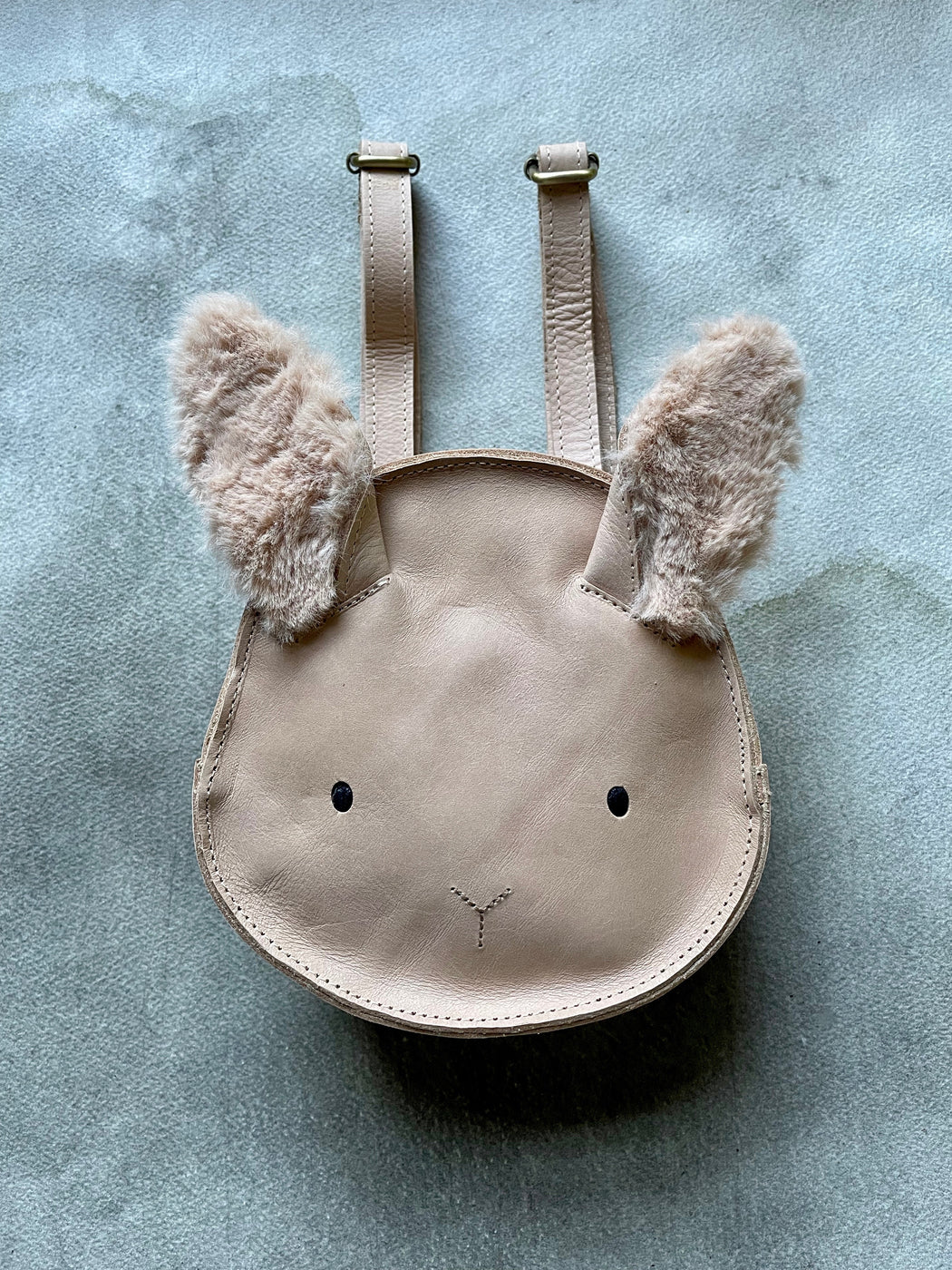 Donsje Little Leather "Bunny" Backpack