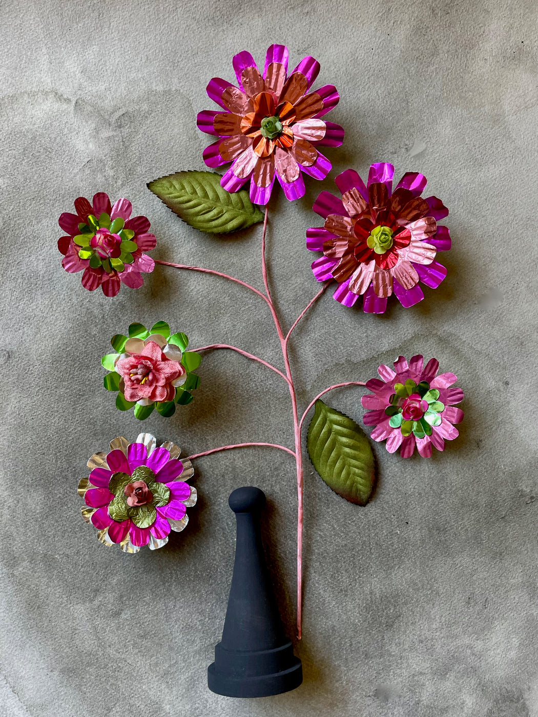 Paper Flower by Momoca - Pinks