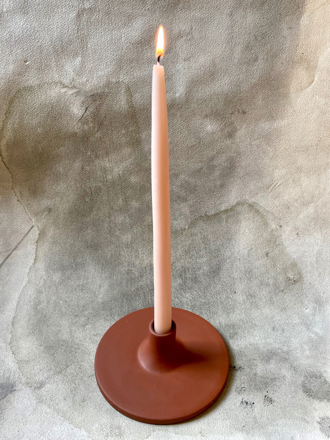 Terra Cotta Candleholder