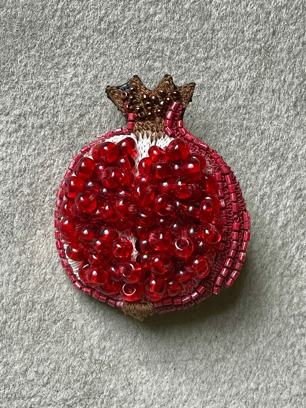 "Pomegranate" Brooch by Trovelore