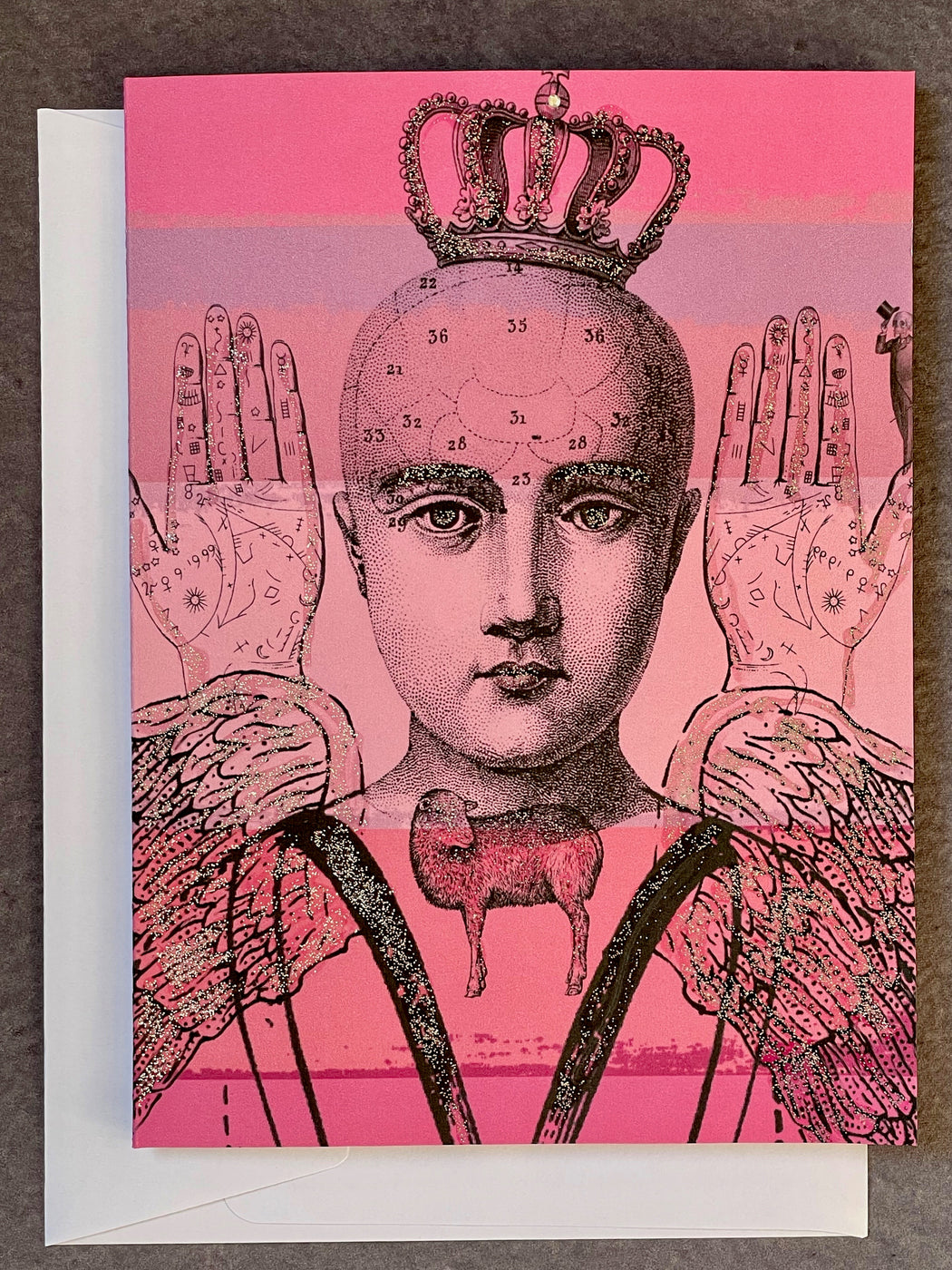 "Alice on Earth" Greeting Card