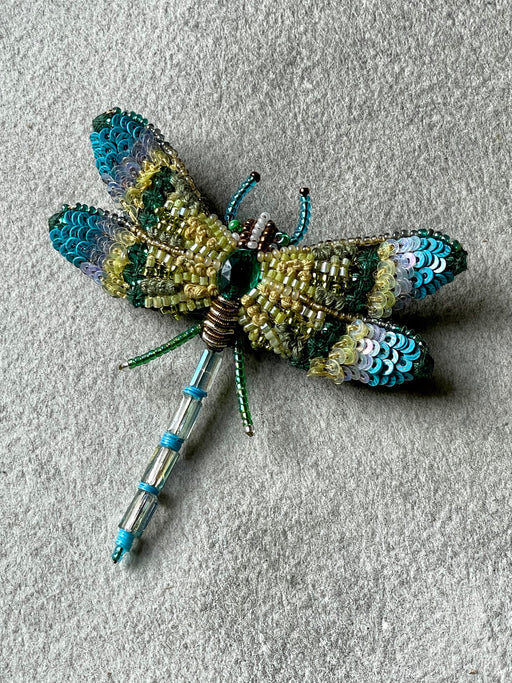 "Dragonfly" Brooch by Trovelore