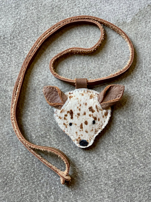 Donsje Leather "Bambi" Necklace