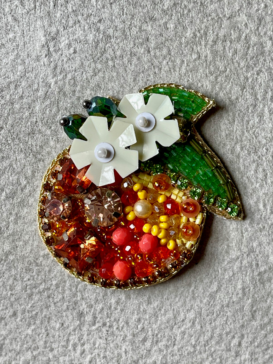 "Fruit Cocktail" Beaded Earrings