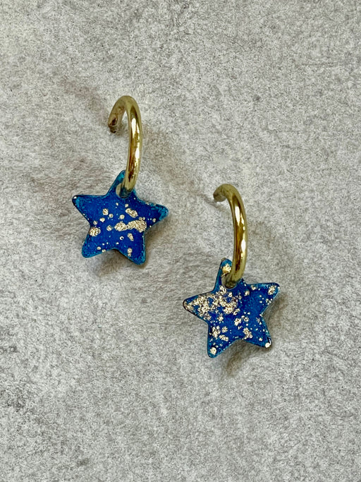Sibilia "Starry" Little Hoop Earrings