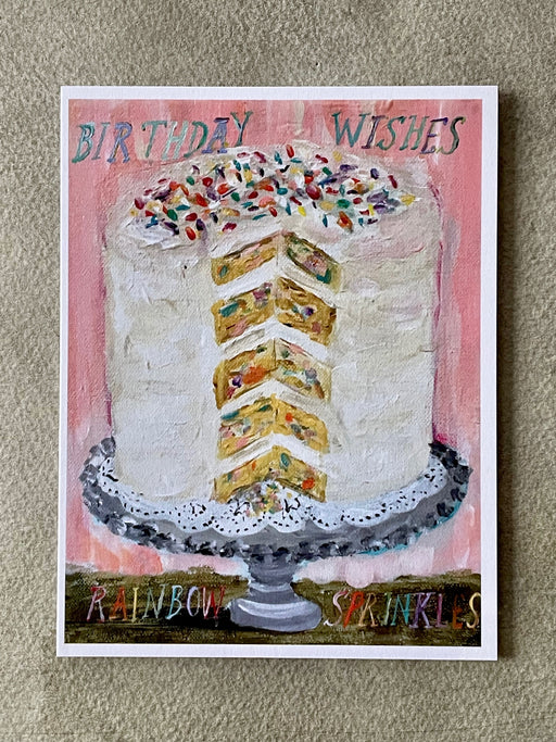 "Confetti Cake" Card by Mindy Carpenter