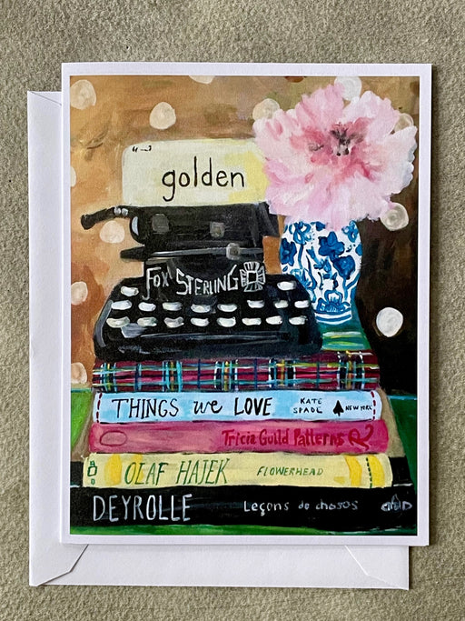 "Golden" Card by Mindy Carpenter