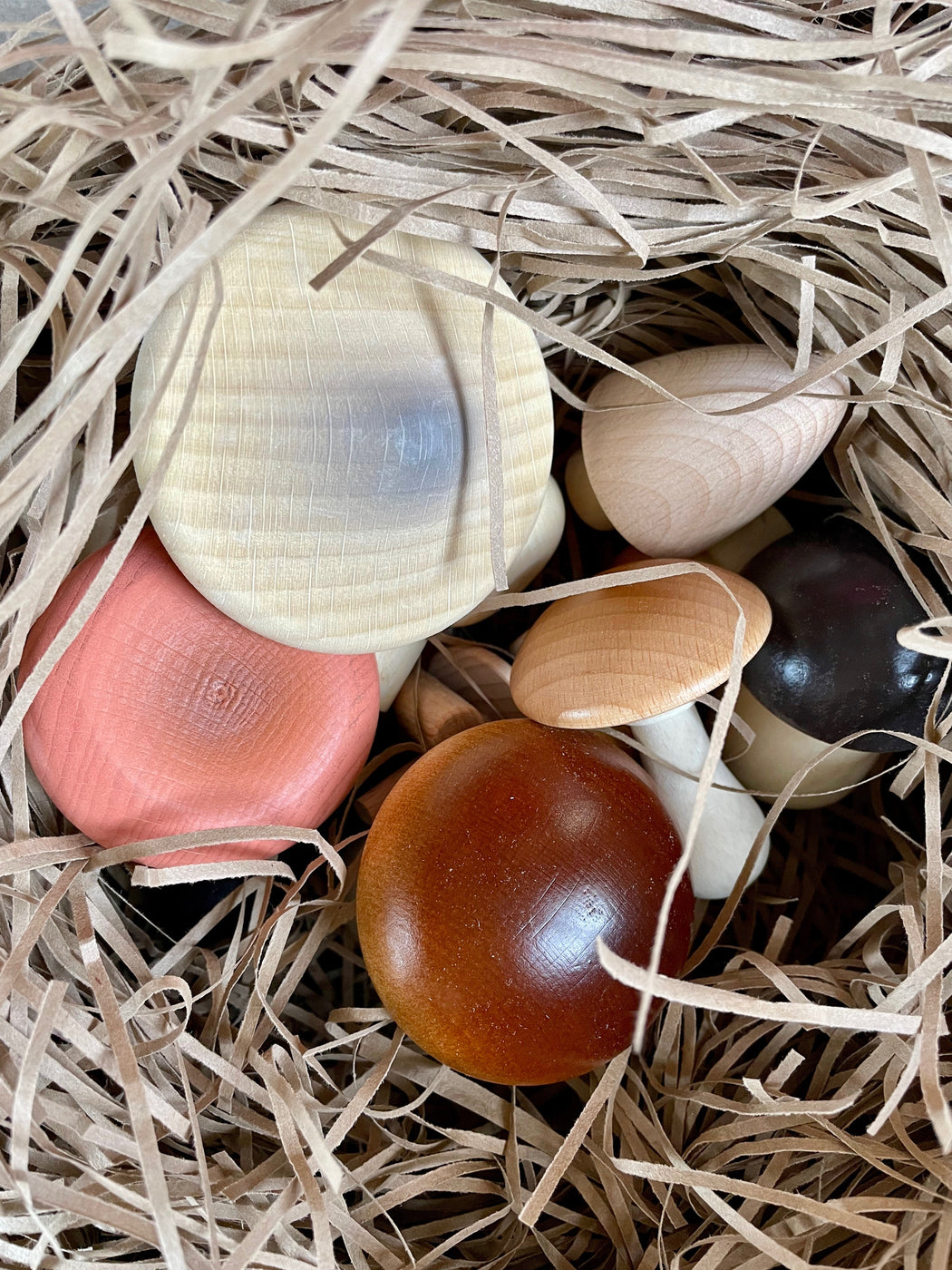 Moon Picnic Wooden Forest Mushrooms
