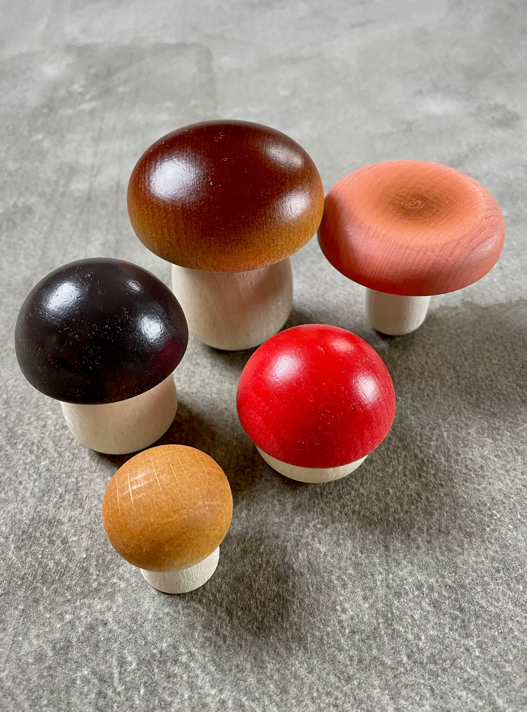 Moon Picnic Wooden Forest Mushrooms