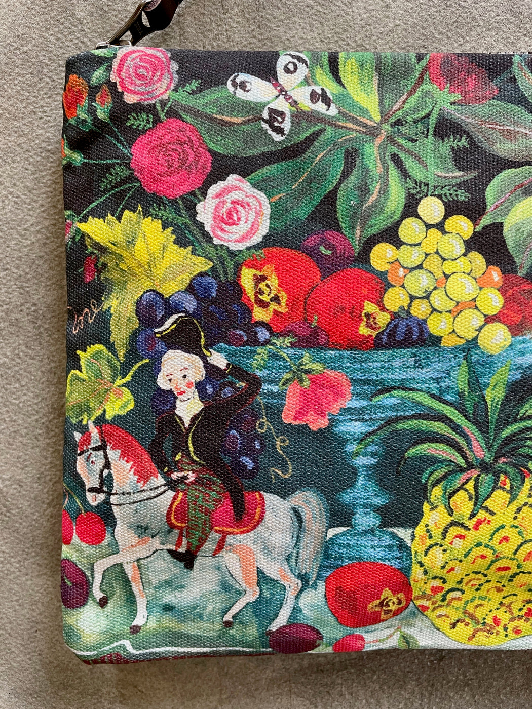 Nathalie Lete "Still Life with Pineapple" Pouch