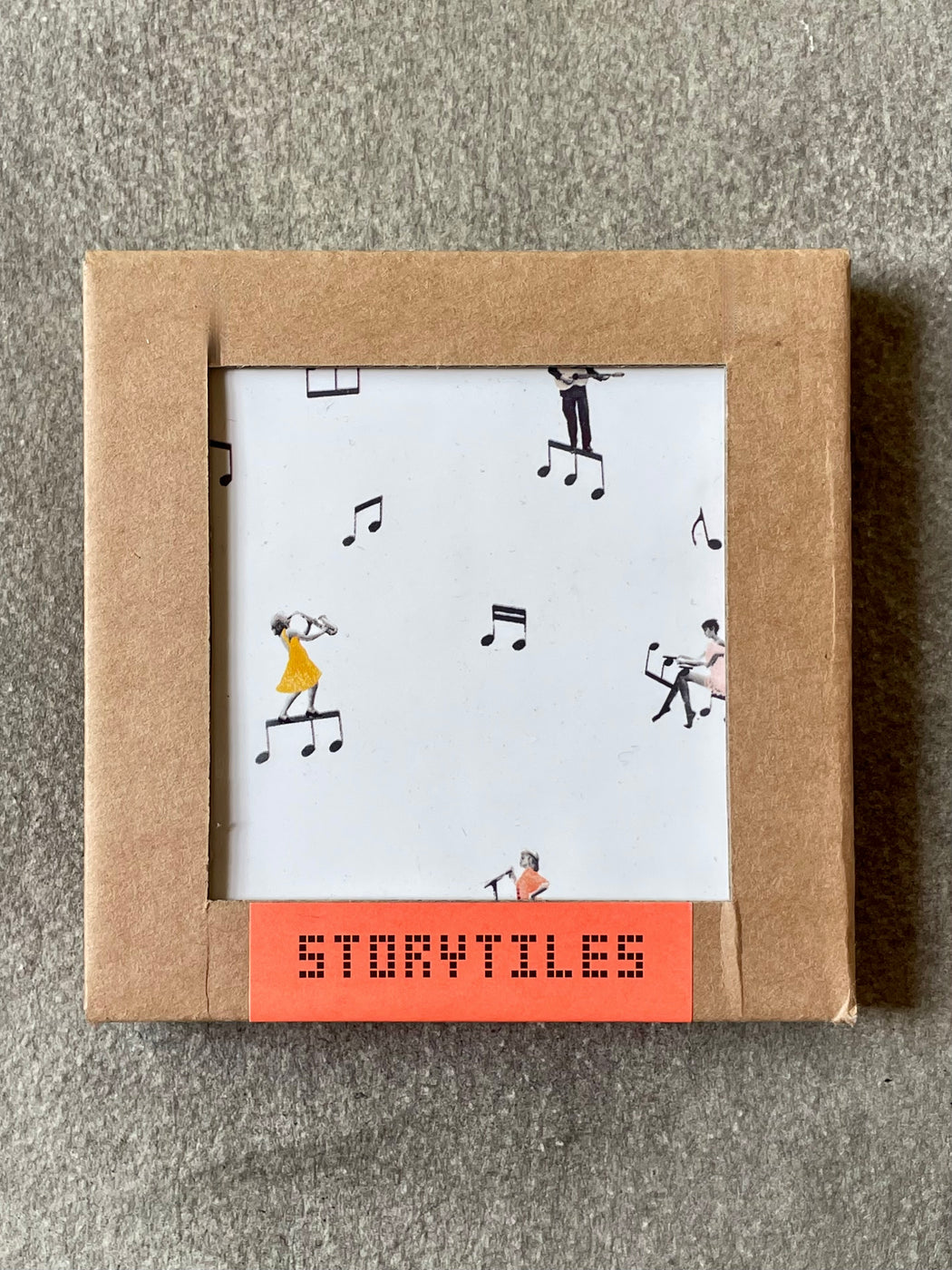 "There's Music in the Air" Story Tile by Marga Van Oers