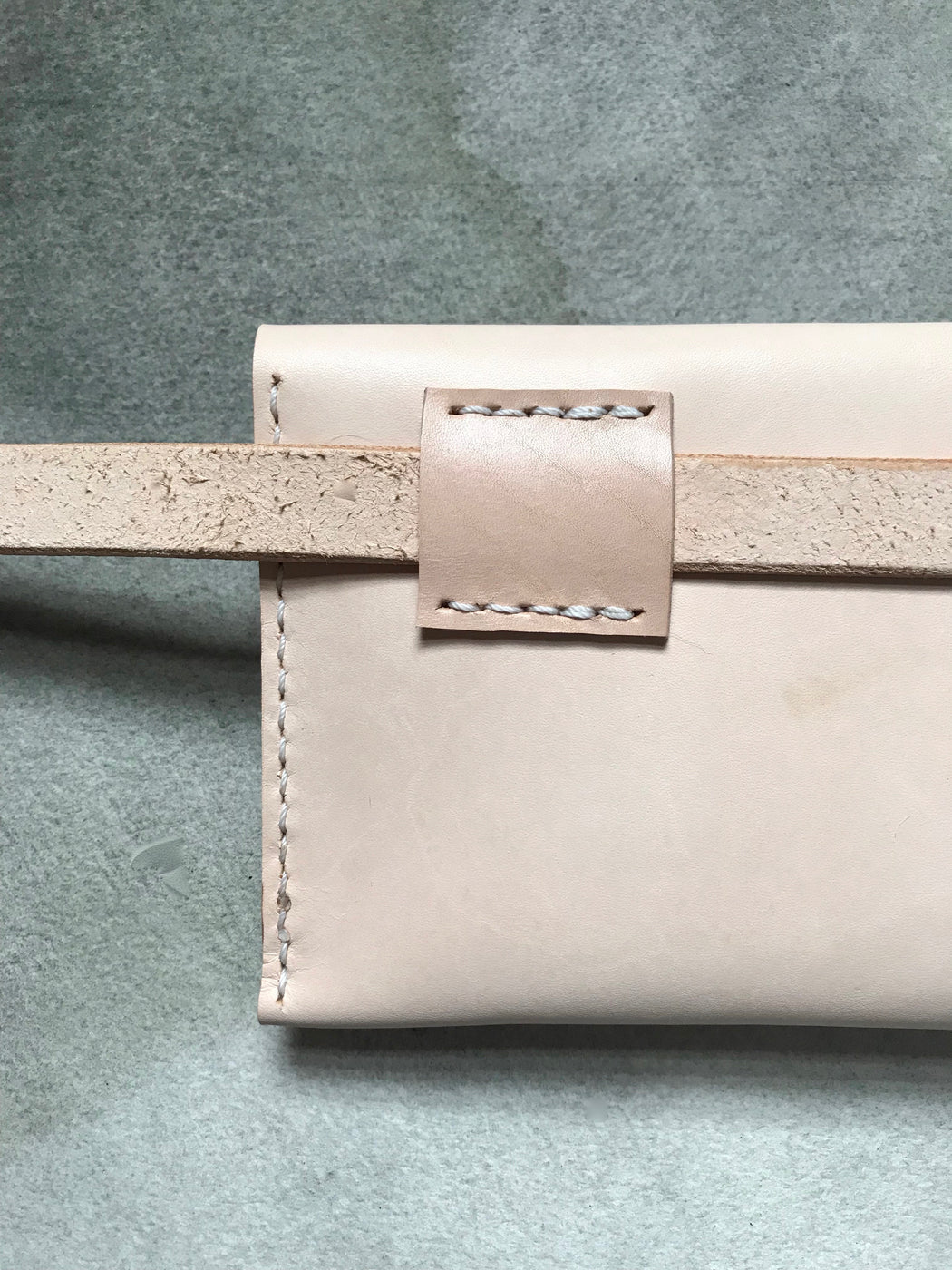 Natural Leather Waist Purse by Pike Leather