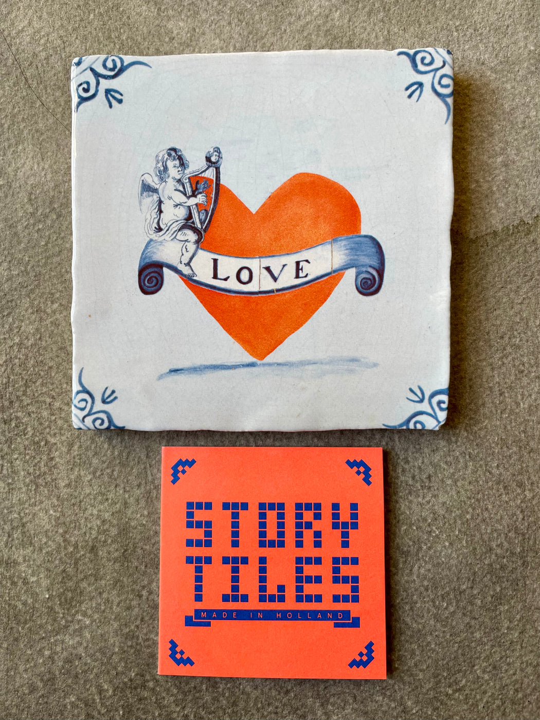 "With All My Heart" Story Tile by Marga Van Oers