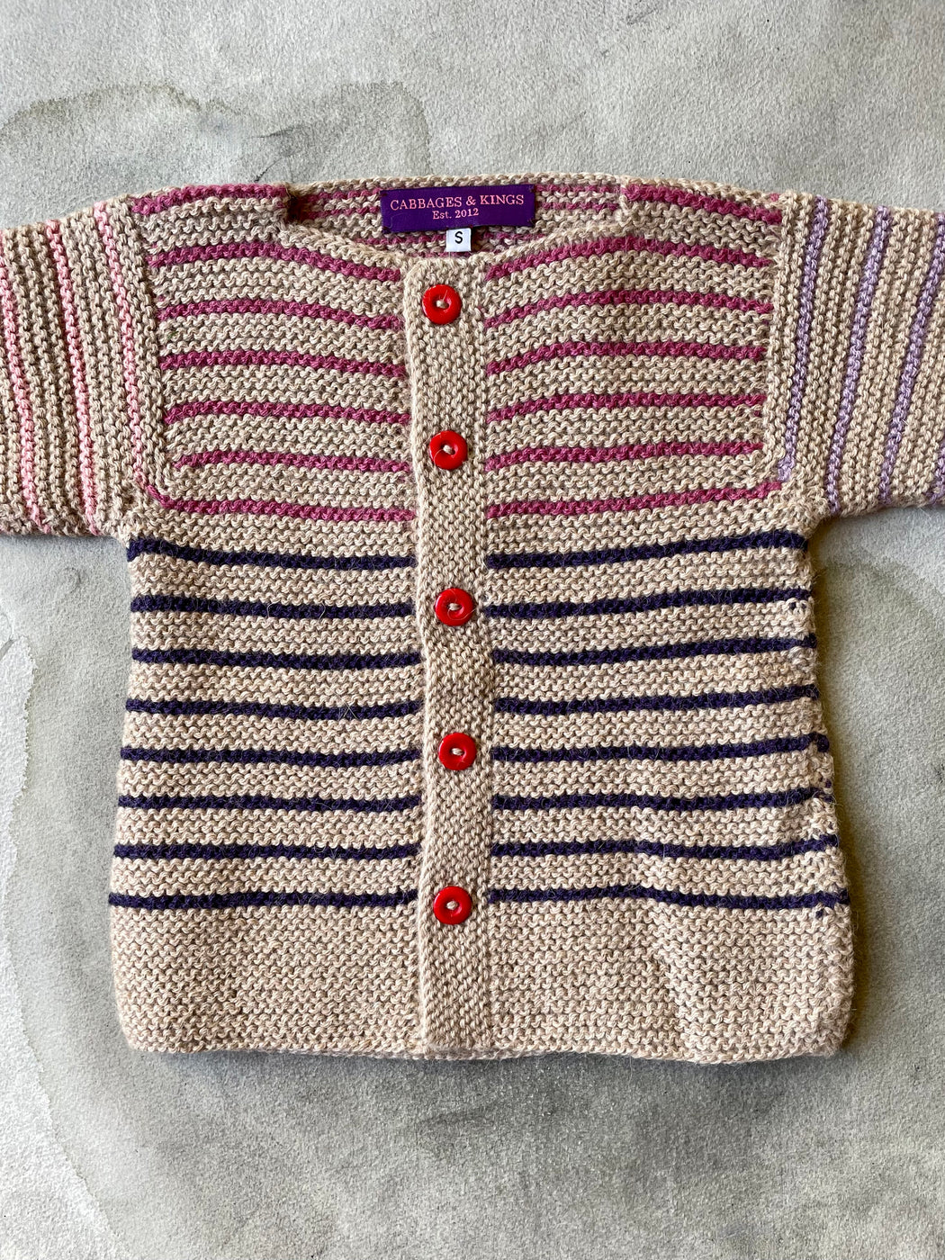 Cabbages & Kings "Rose Dreams" Sweater (1 - 2 years)