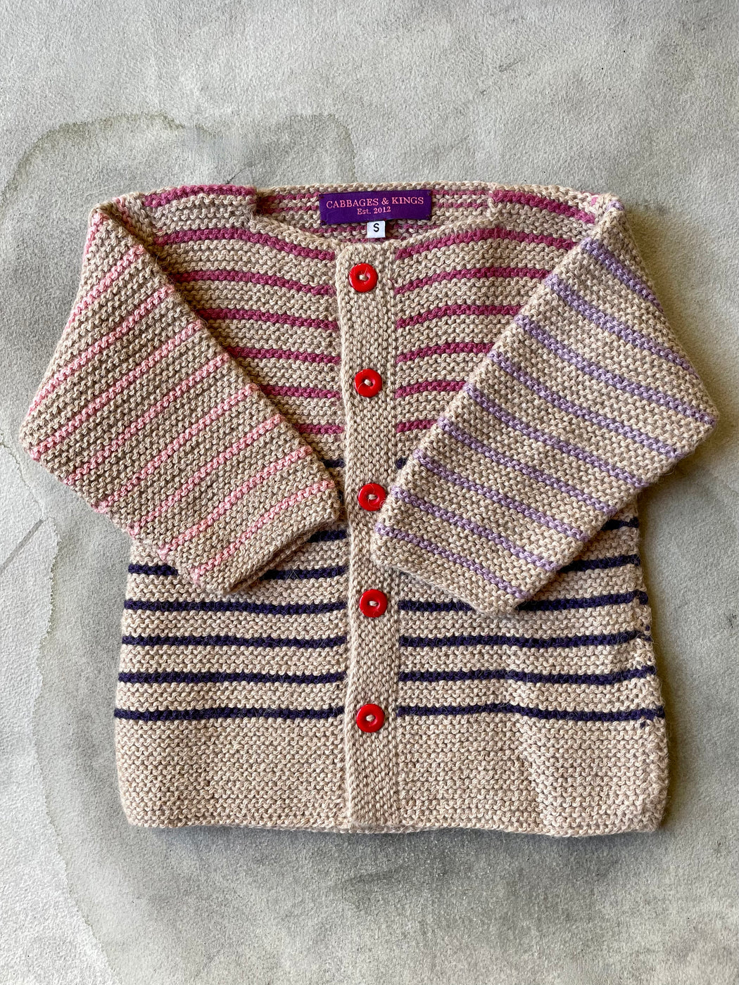 Cabbages & Kings "Rose Dreams" Sweater (1 - 2 years)