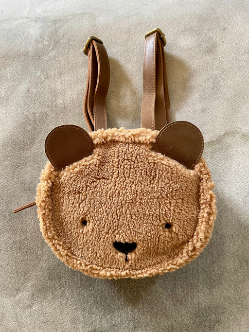 Donsje Little Faux Fur "Bear" Backpack
