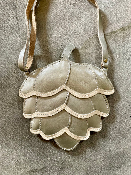 Donsje Leather "Pinecone" Purse