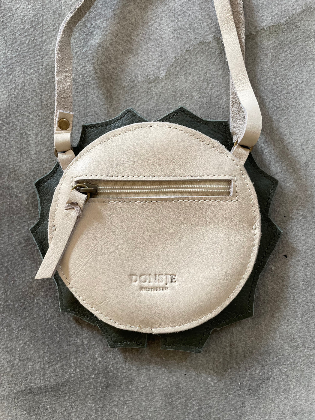 Donsje Leather "Wreath" Purse
