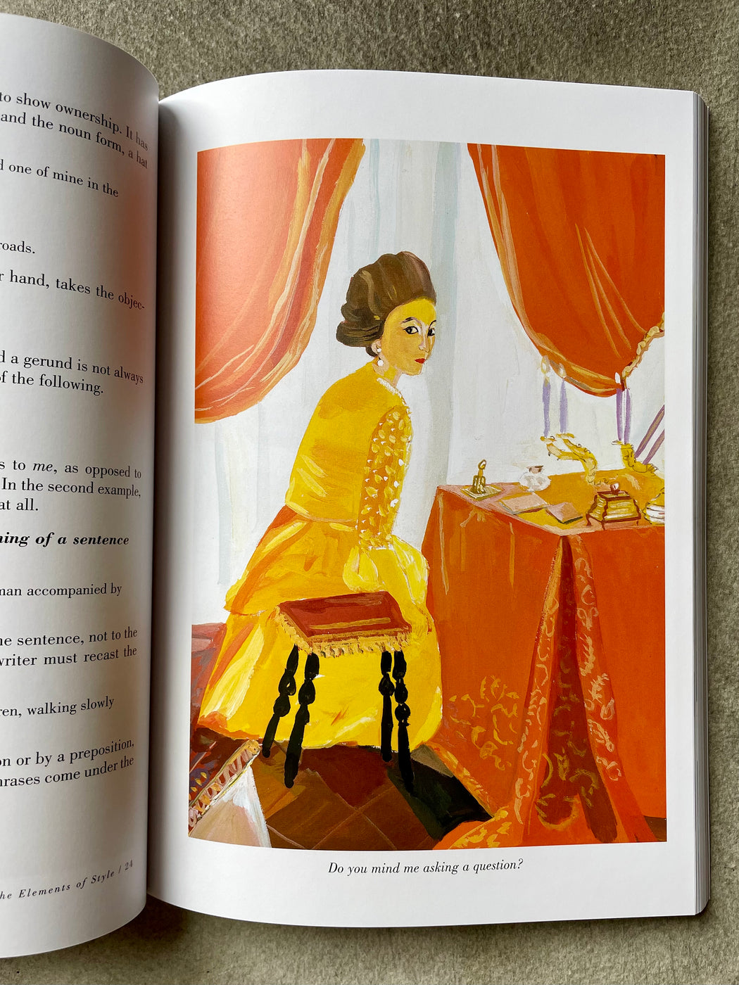 "The Elements of Style" by Strunk and White, with Illustrations by Maira Kalman
