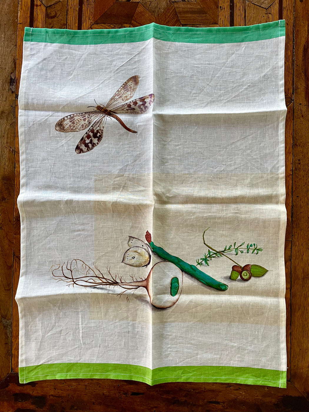 "Veggies" Tea Towel by Hellen van Berkel