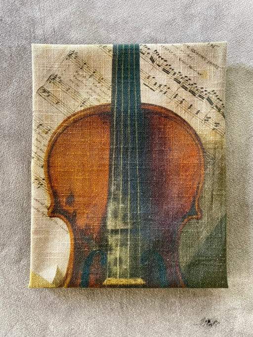 "Violin" Tea Towel by Siren Song