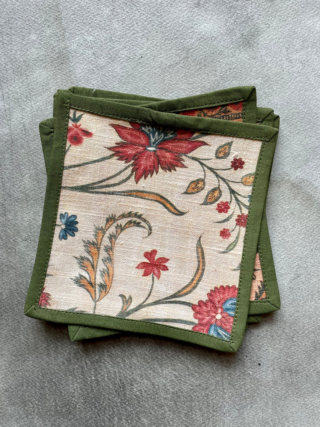 "Les Indiens" Cocktail Napkins by Siren Song