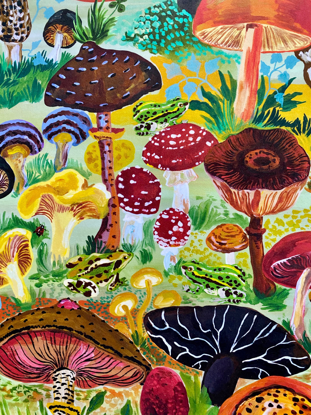 Nathalie Lete "Mushroom Forest" Cutting Board